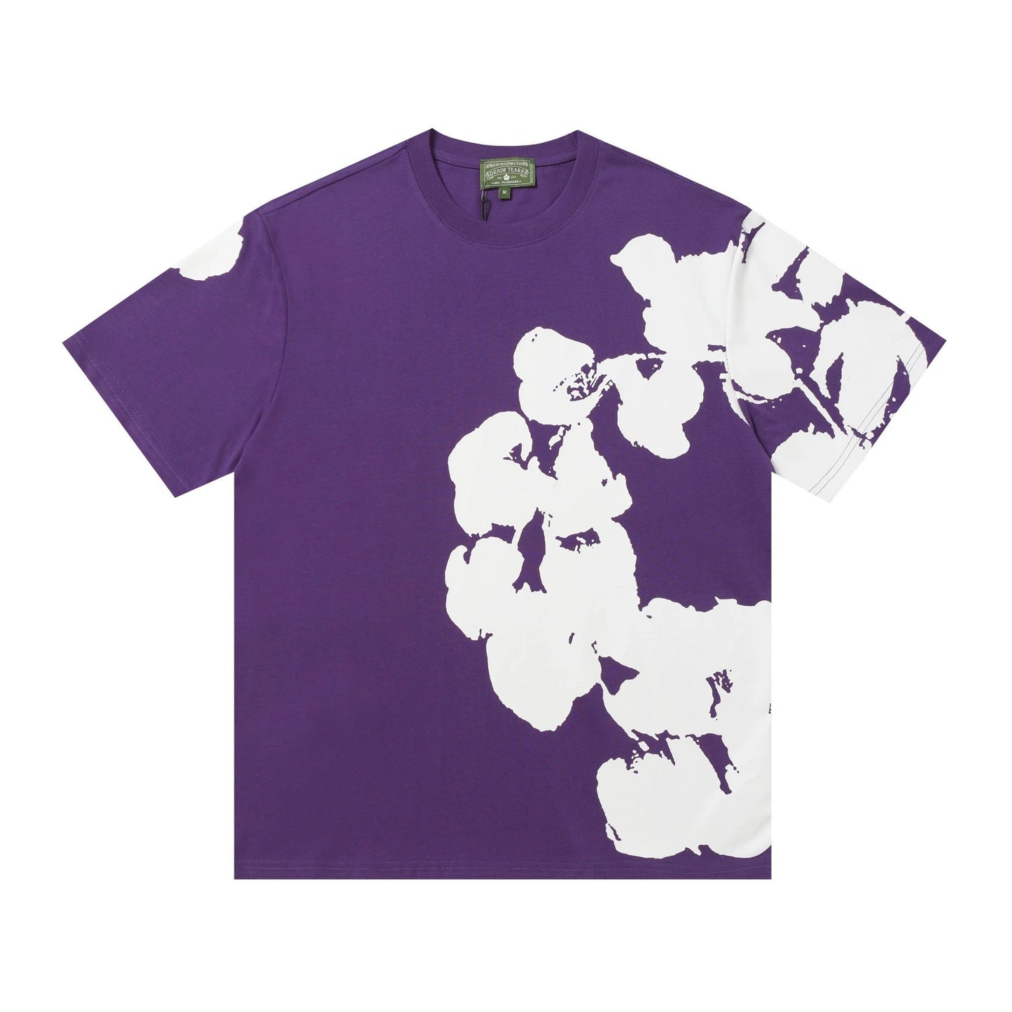 Denim Tears Large Flower T-shirt Purple