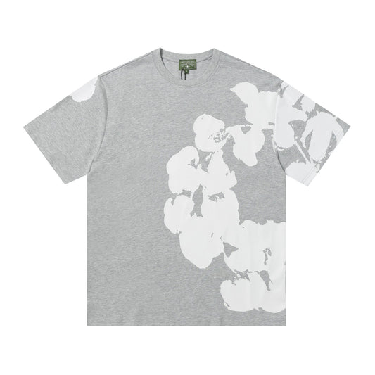 Denim Tears Large Flower T-shirt Grey