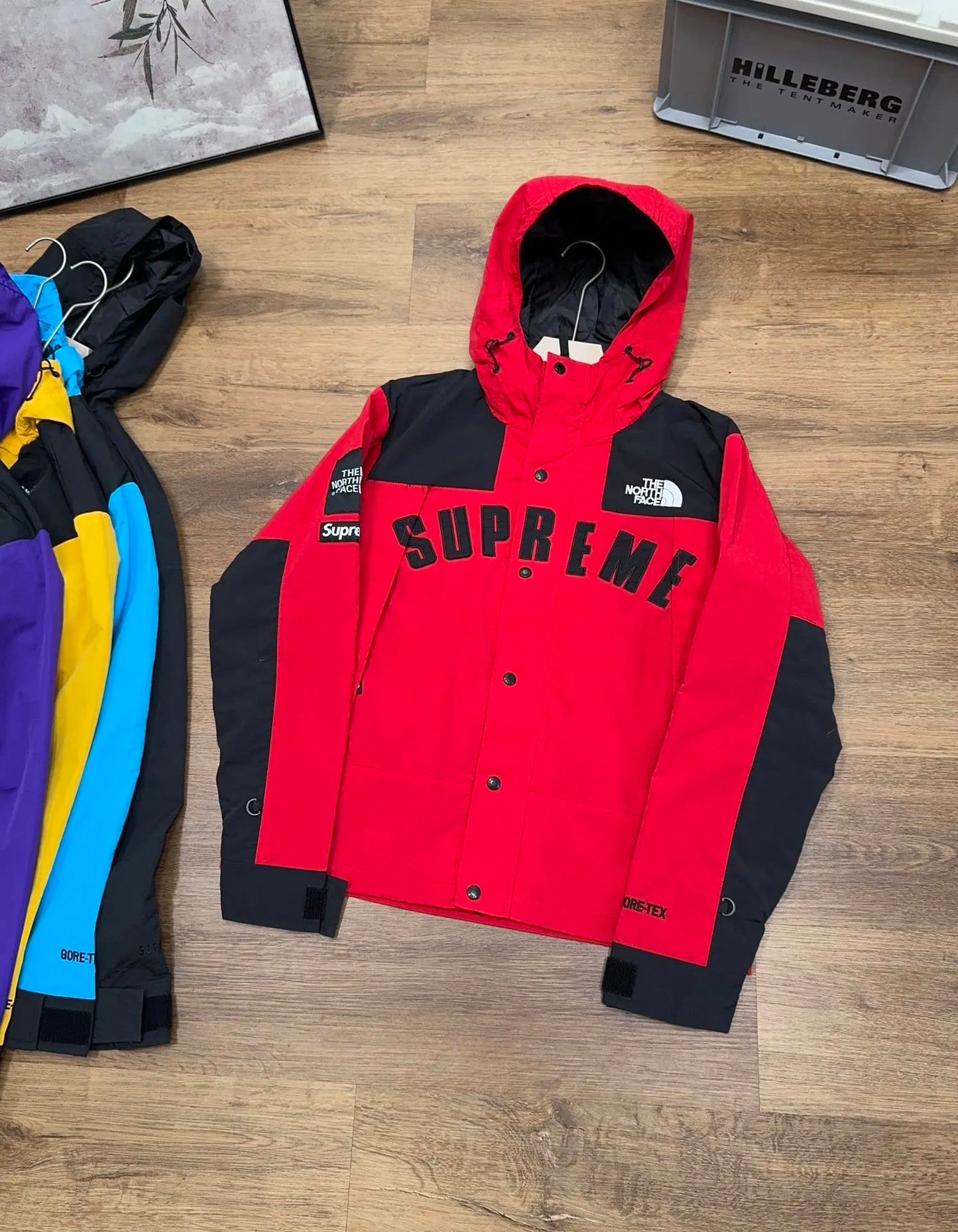 The North Face Supreme Windbreaker Red