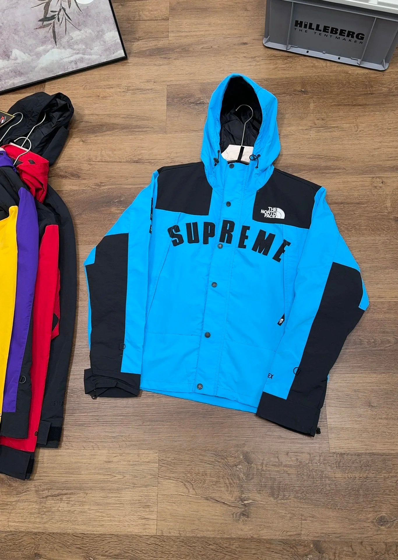The North Face Supreme Windbreaker Blue