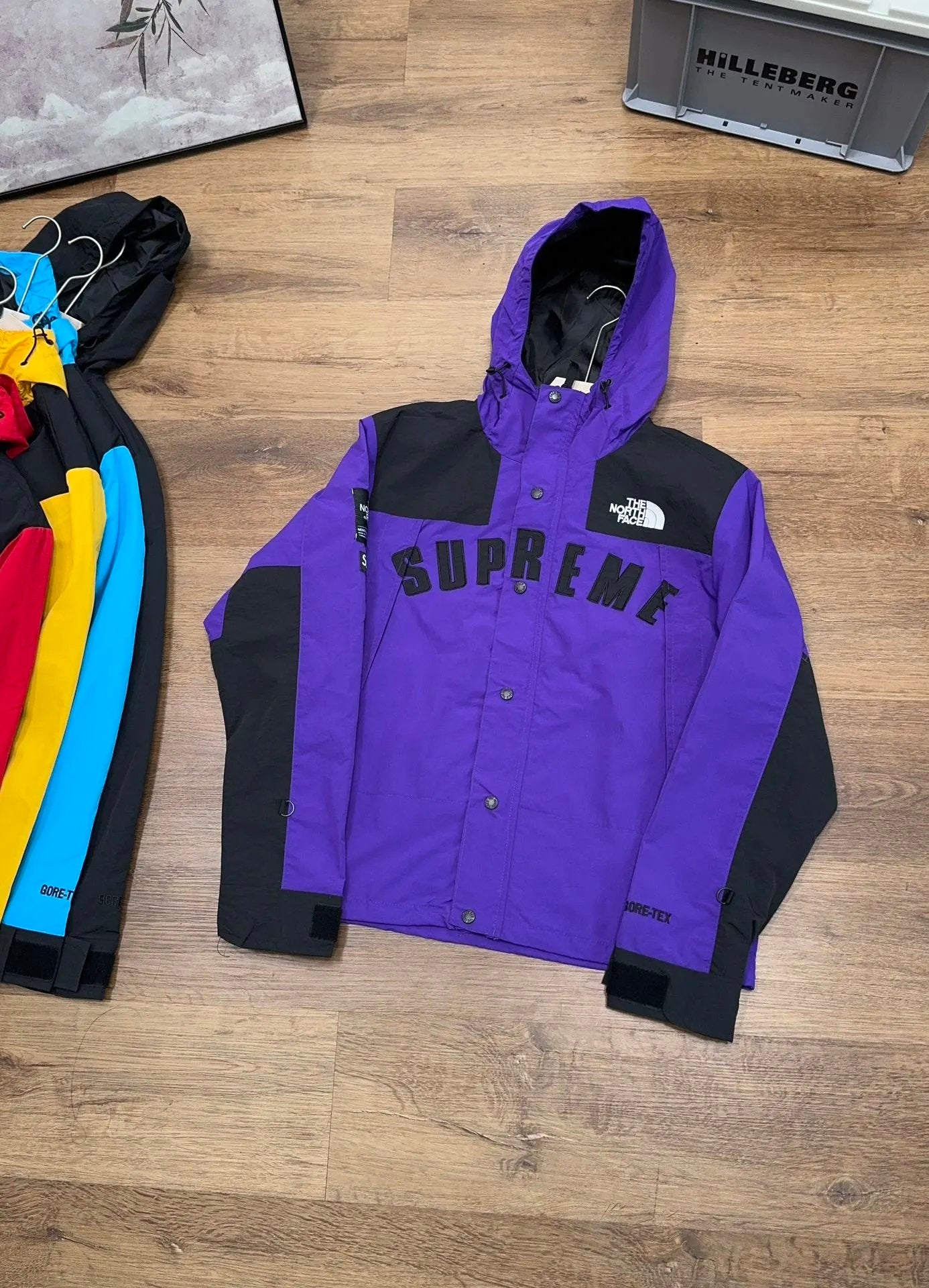 The North Face Supreme Windbreaker Purple