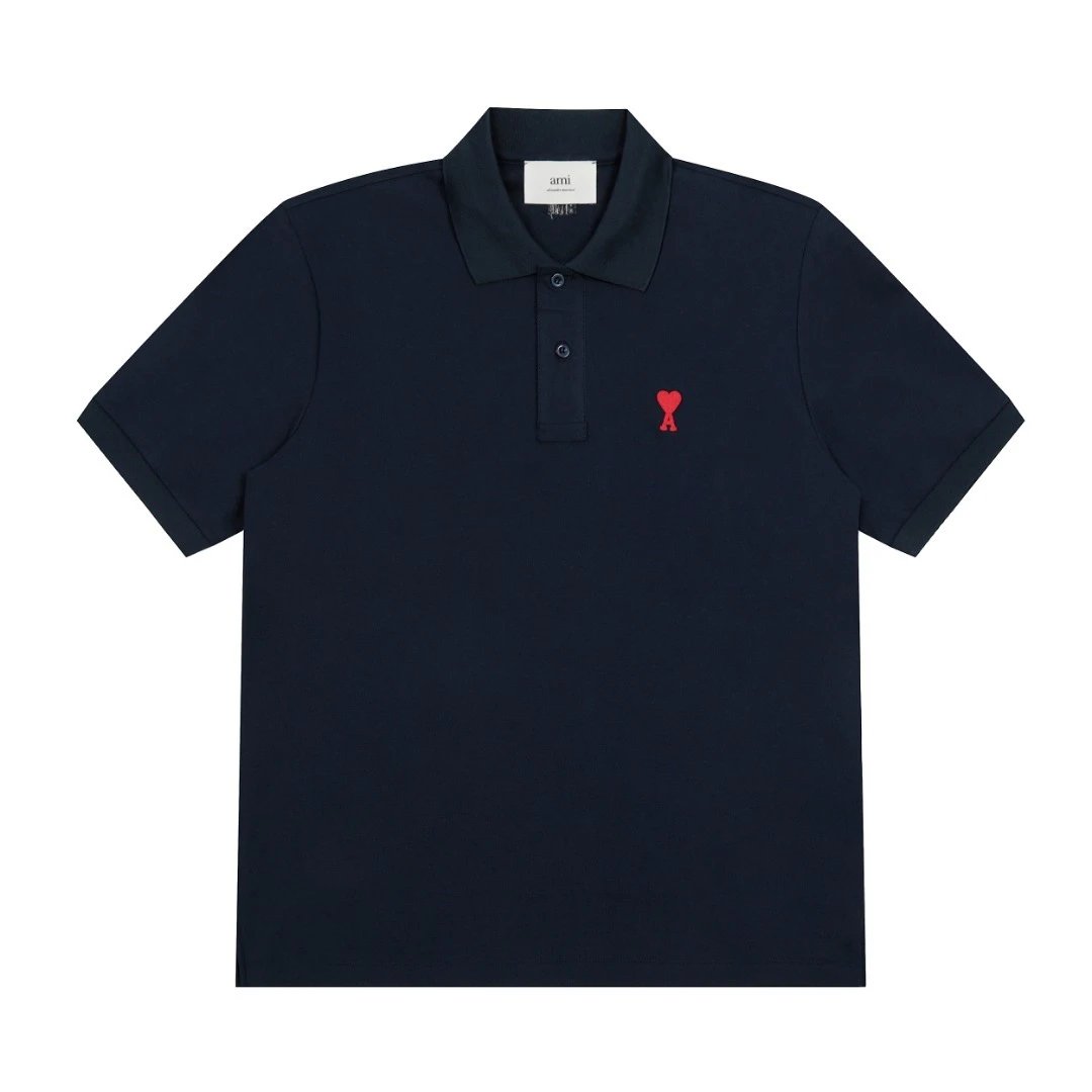 Ami Paris Polo shirt Blue (Small Icon)