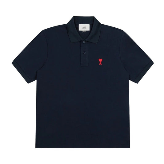Ami Paris Polo shirt Blue (Small Icon)