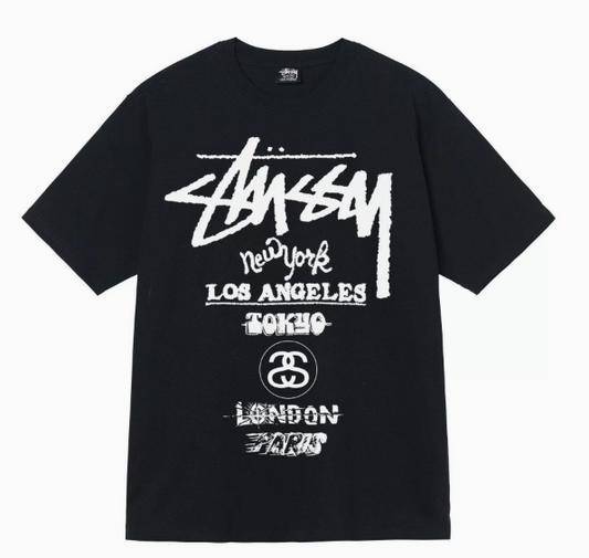 Stussy City T-shirt Black