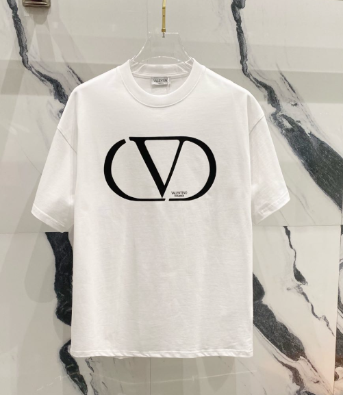 Valentino round V T-shirt White