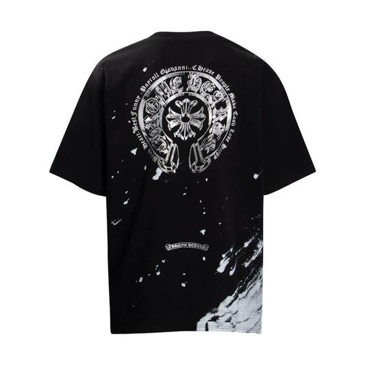 Chrome Hearts T-shirt Black (White Paint)