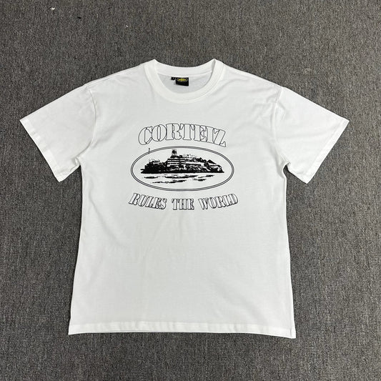 Corteiz T-shirt big Logo White