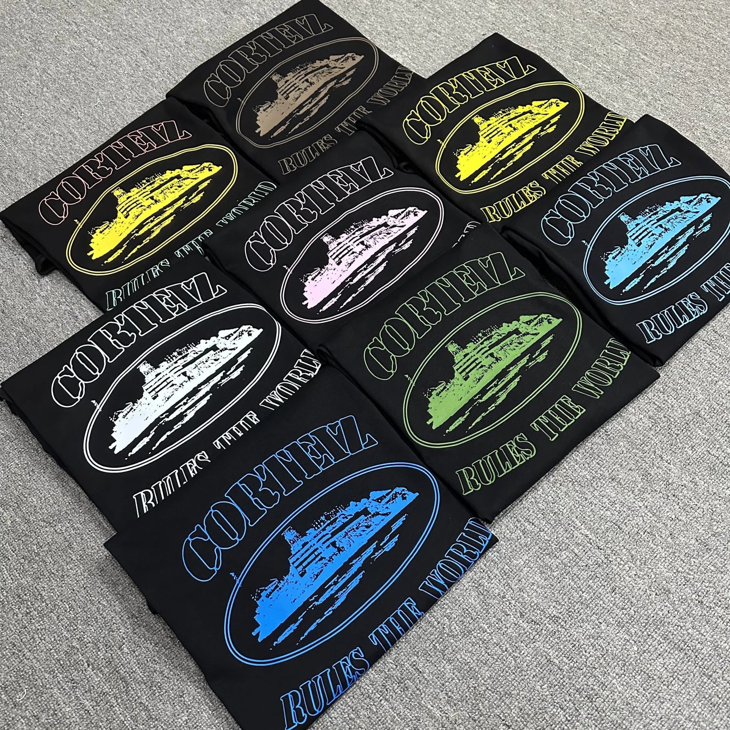 Corteiz T-shirt big Logo all Colorways