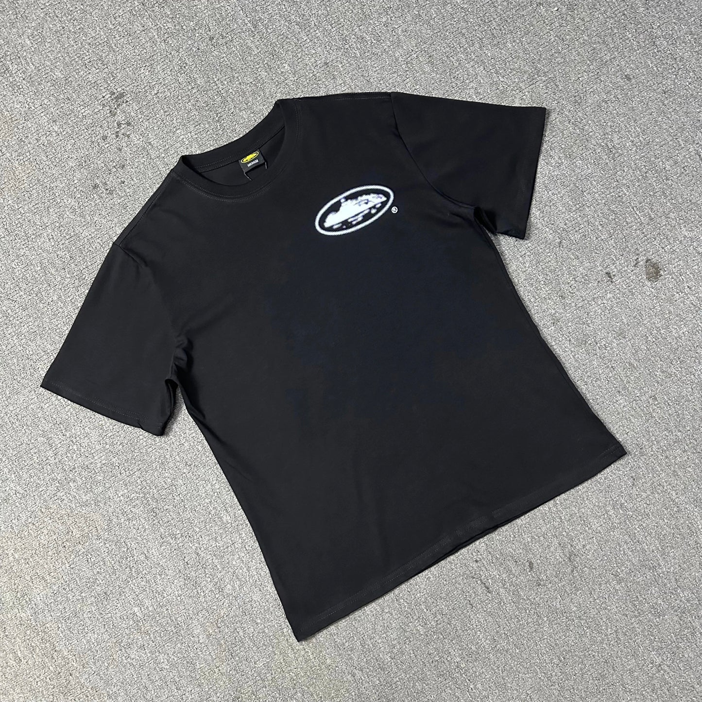 Corteiz T-shirt small Logo Black