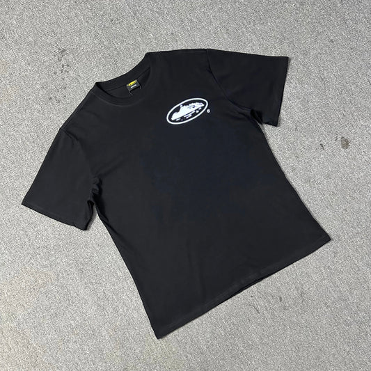 Corteiz T-shirt small Logo Black