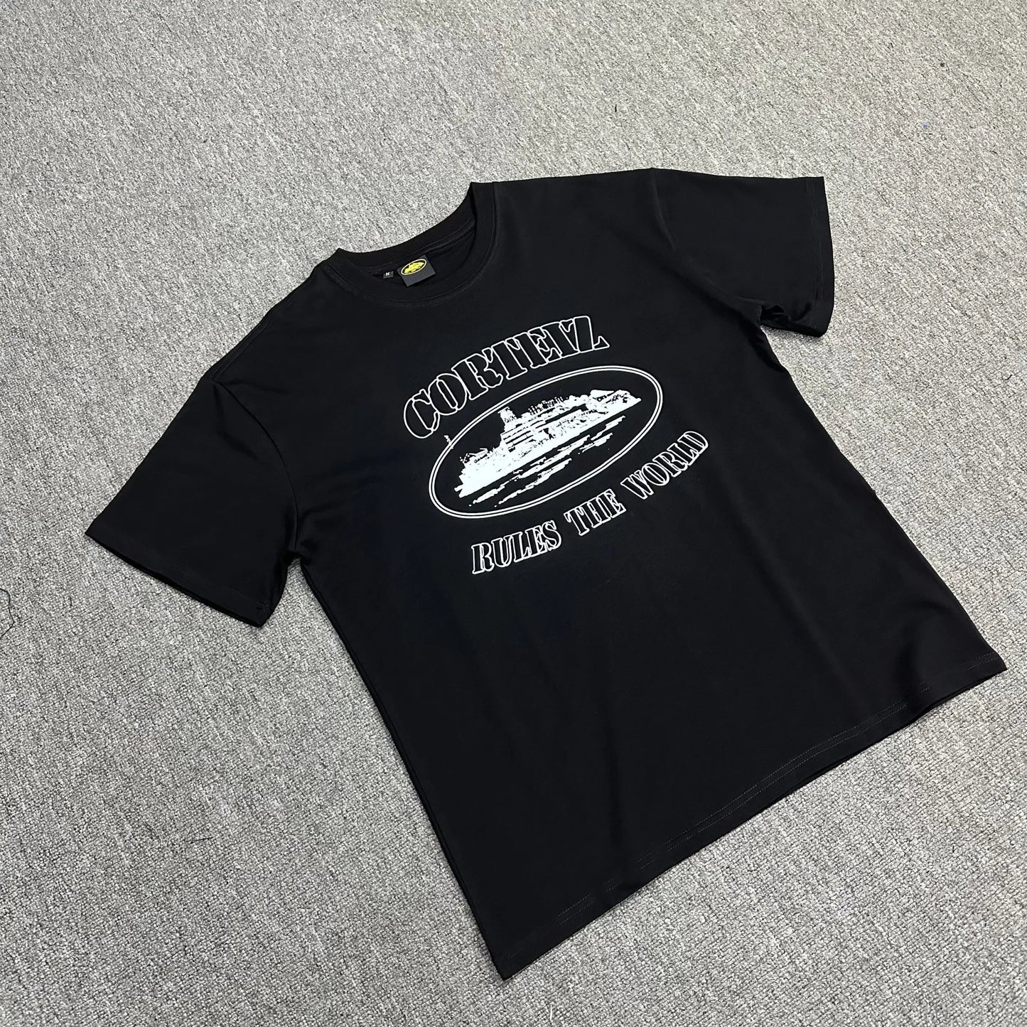 Corteiz T-shirt big Logo Black
