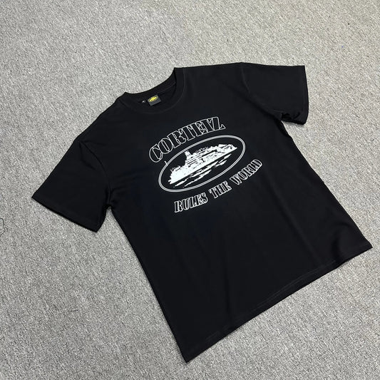 Corteiz T-shirt big Logo Black