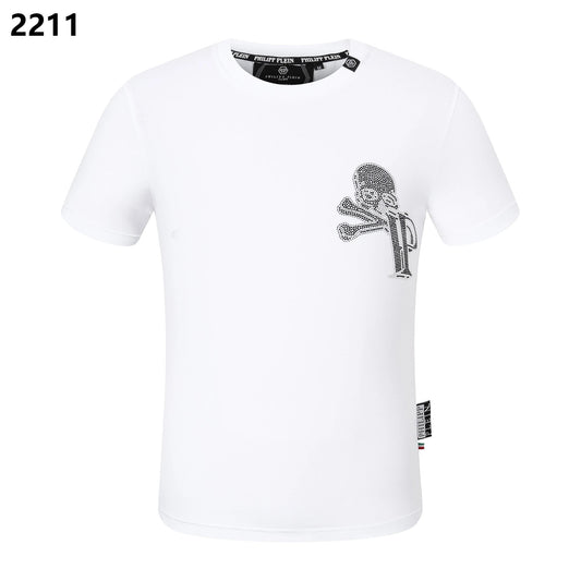 Philip Plein small P Skull T-shirt White