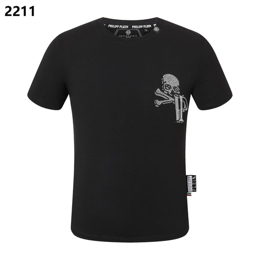 Philip Plein small P Skull T-shirt Black
