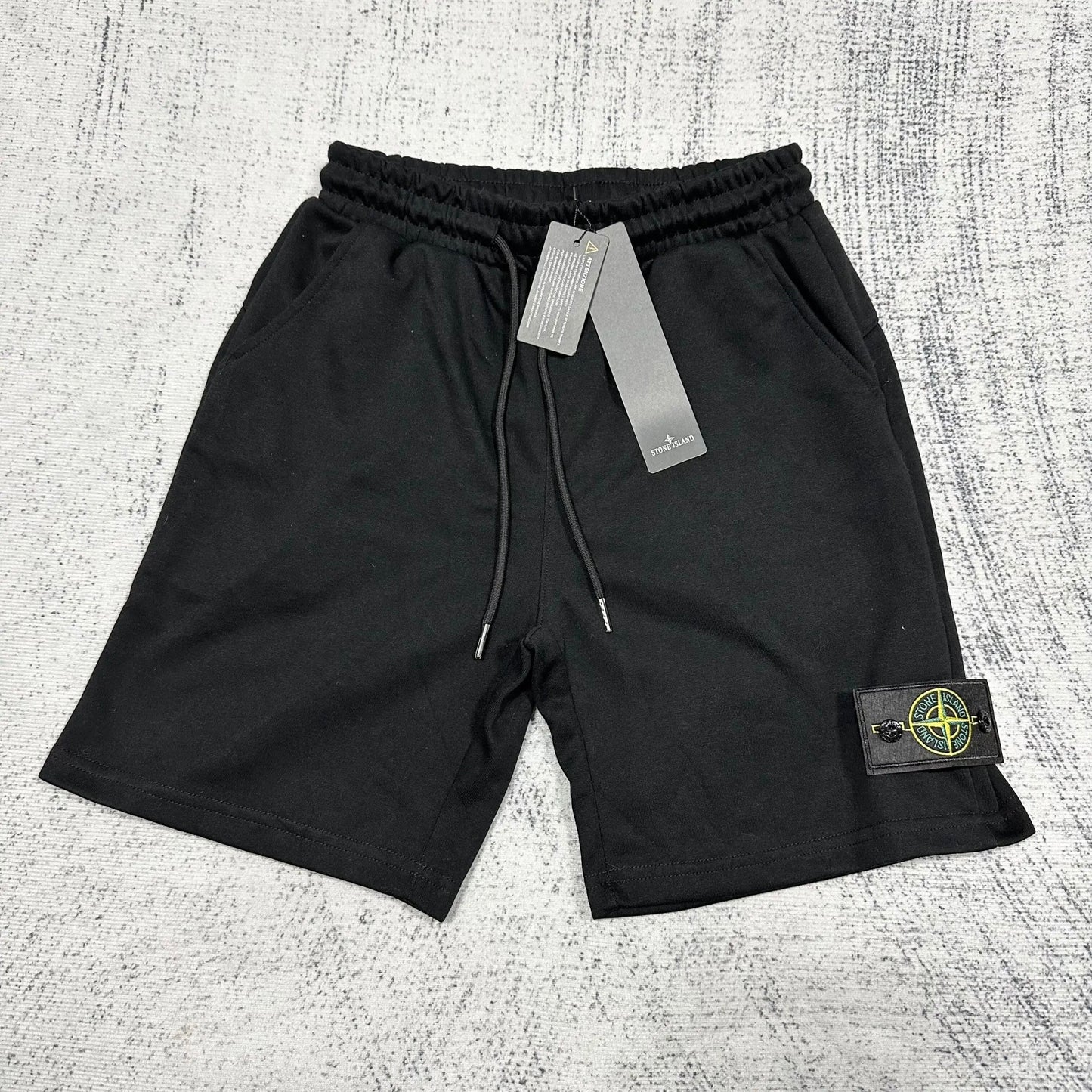 Stone Island Sweat Shorts Black