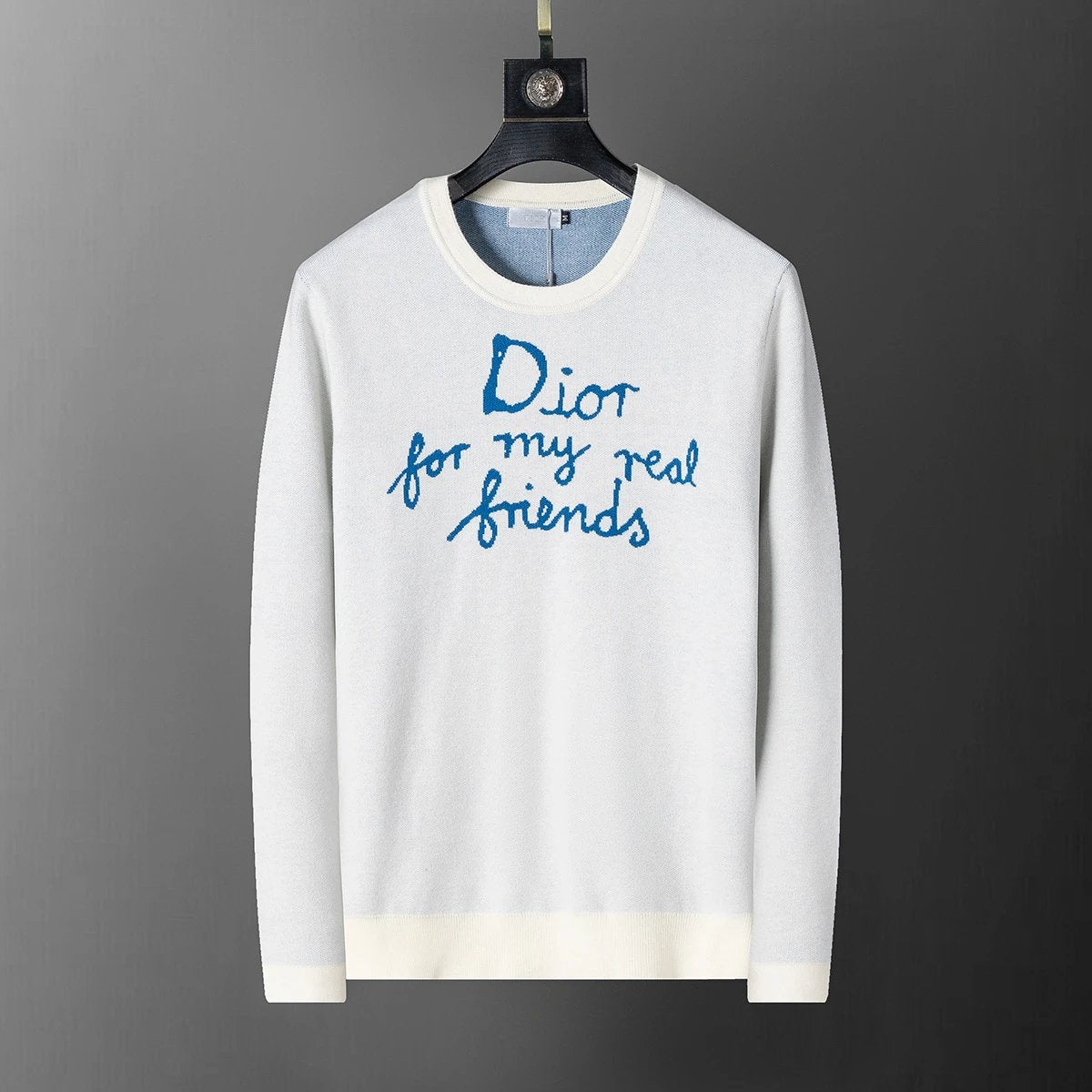 Dior for my real friends Sweater White