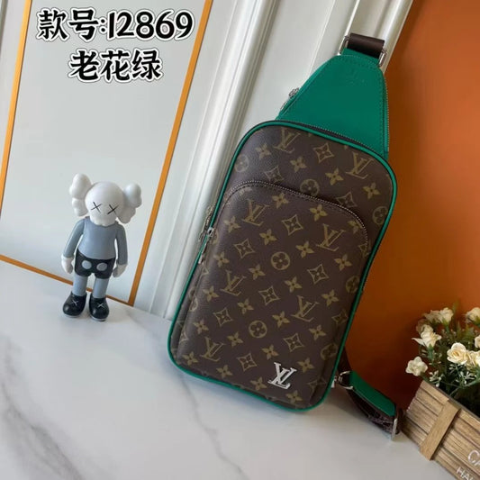 Louis Vuitton long Shoulder Bag Brown