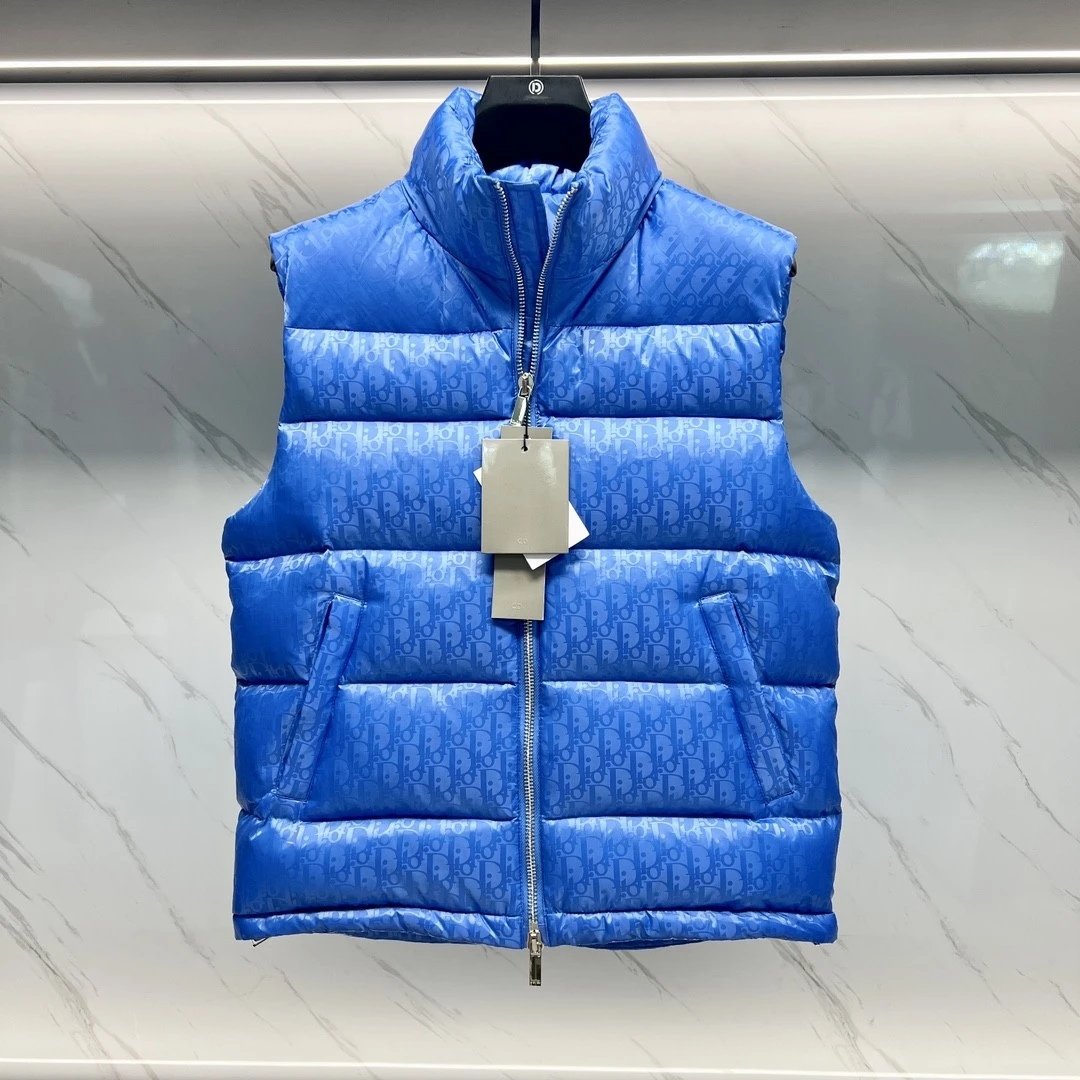 Dior Down Vest Blue
