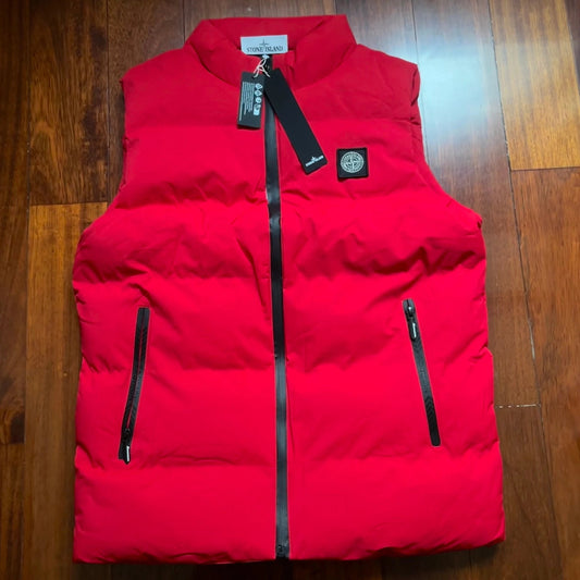 Stone Island Vest Red