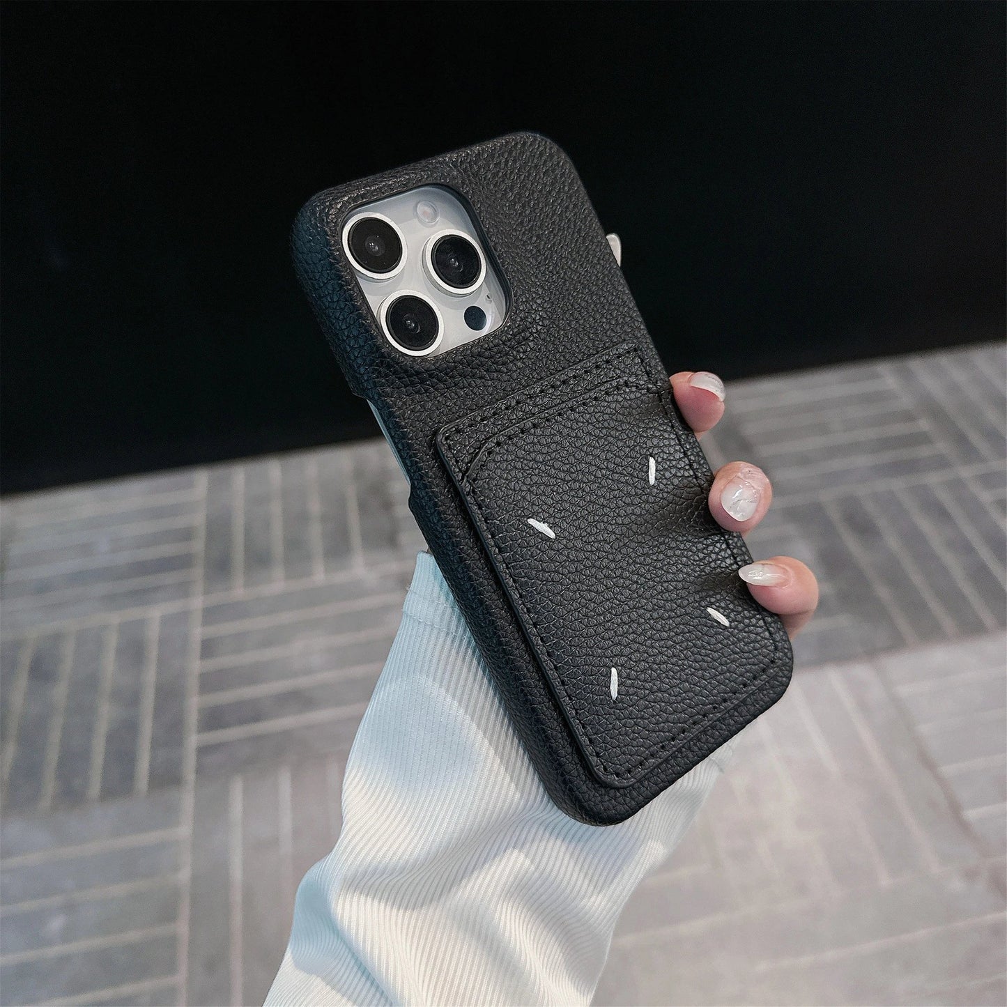 Maison Margiela Phone Case Black