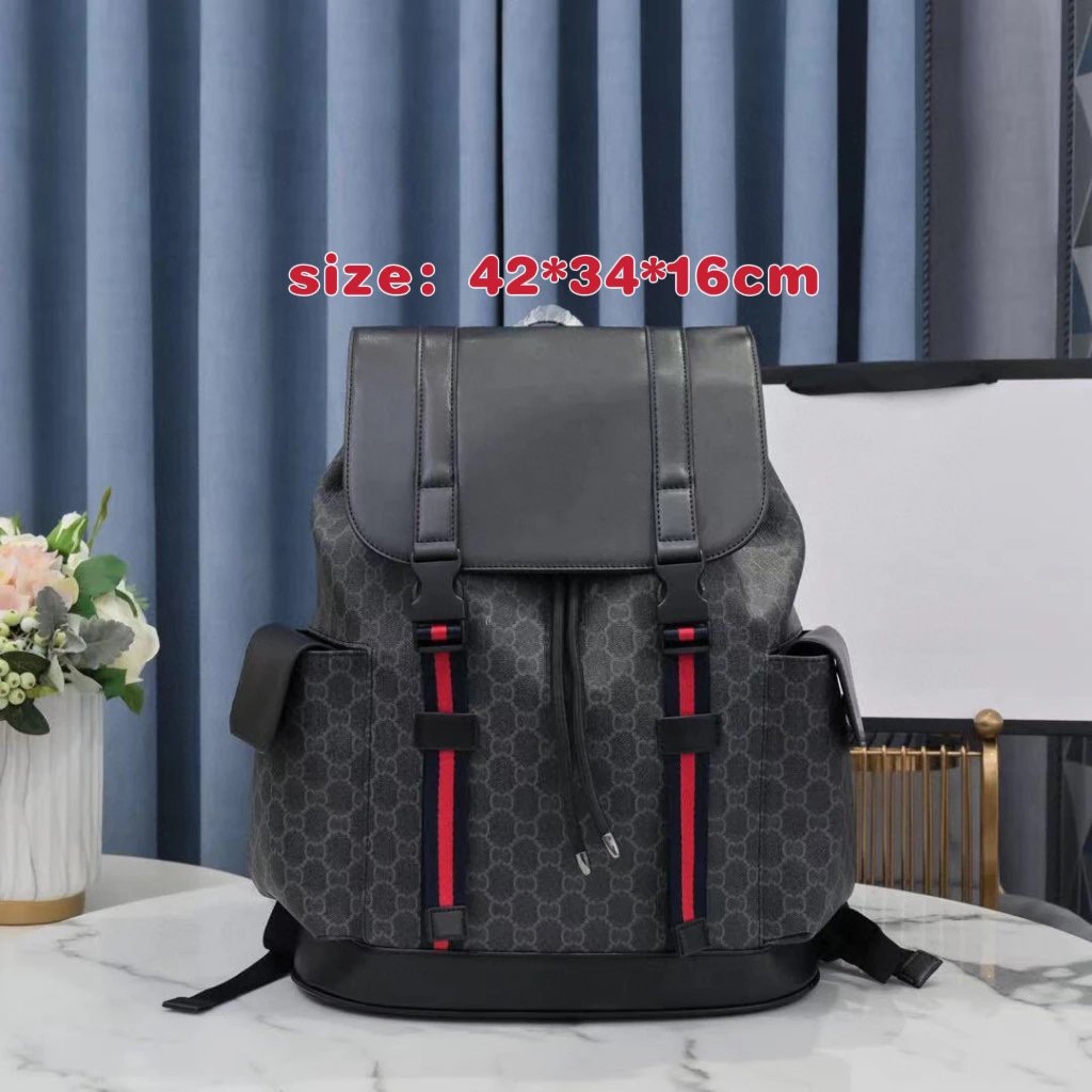 Gucci GG Supreme Backpack Black