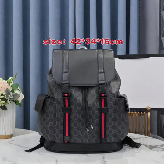 Gucci GG Supreme Backpack Black