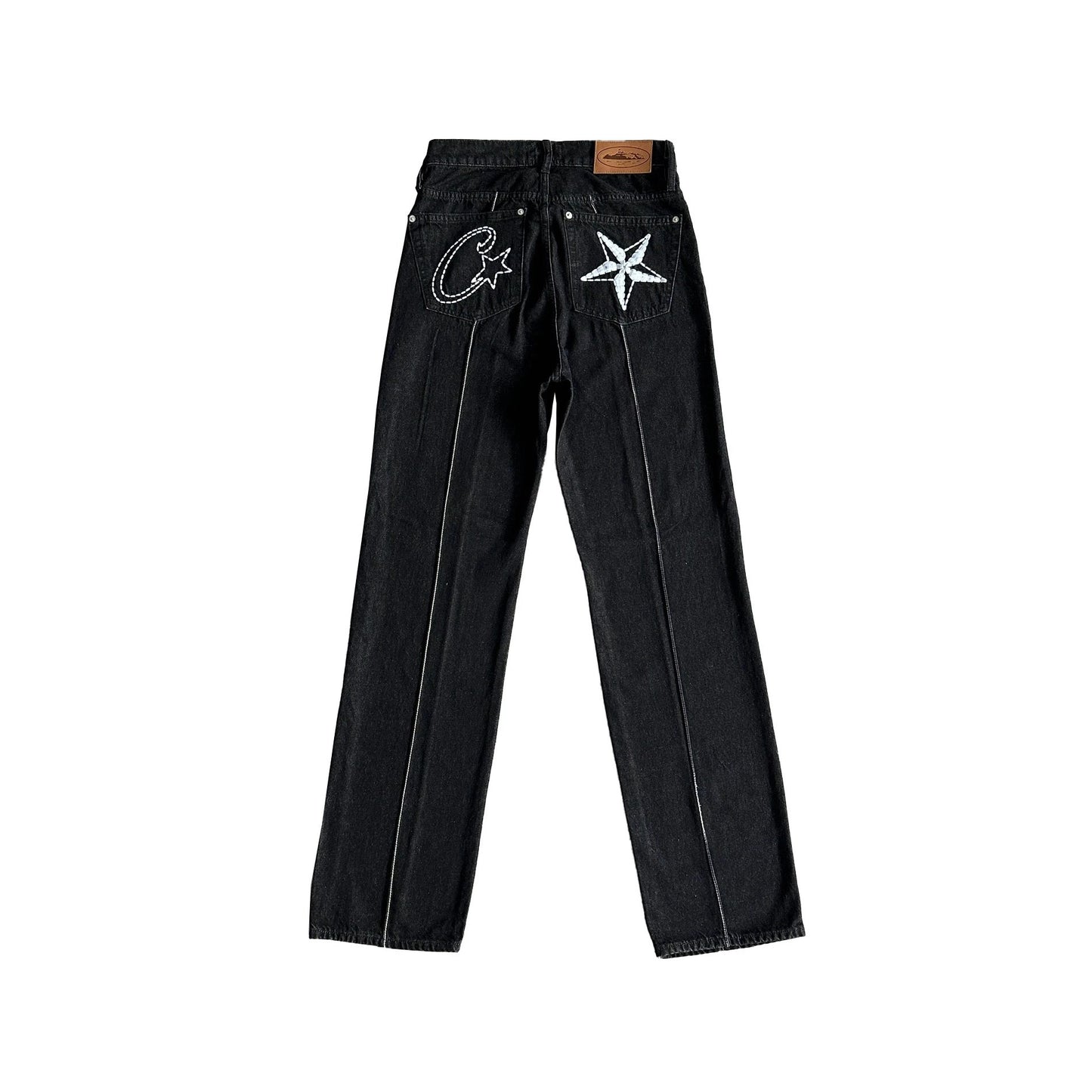 Corteiz C-Star Jeans Black