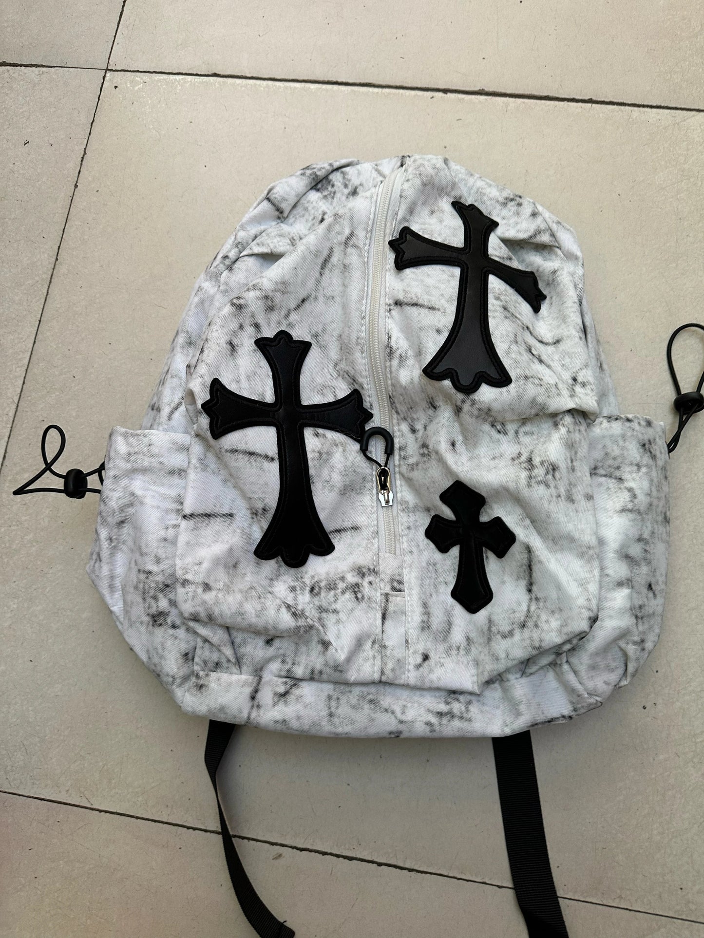Chrome Hearts Backpack White