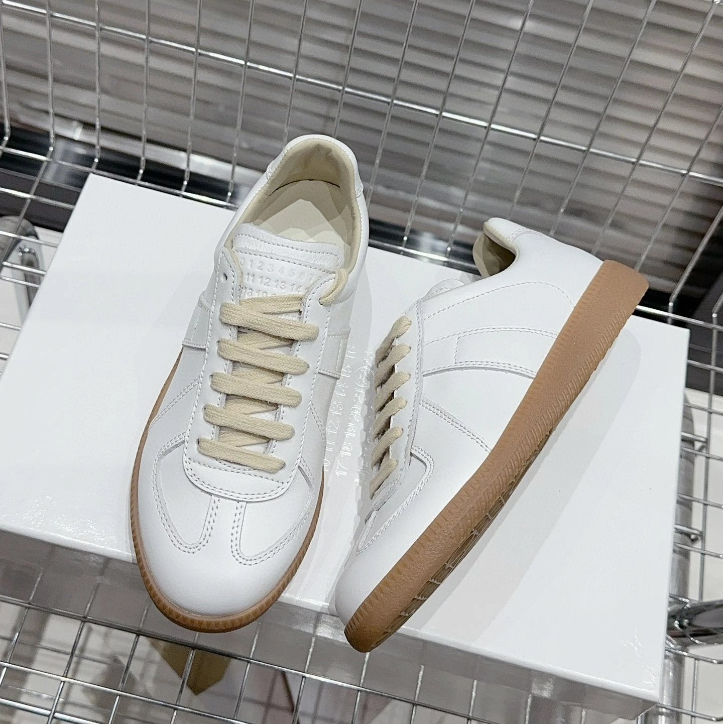 Maison Margiela GAT White (Brown Sole)