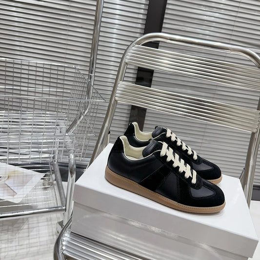 Maison Margiela GAT Black (Brown Sole/White Laces)
