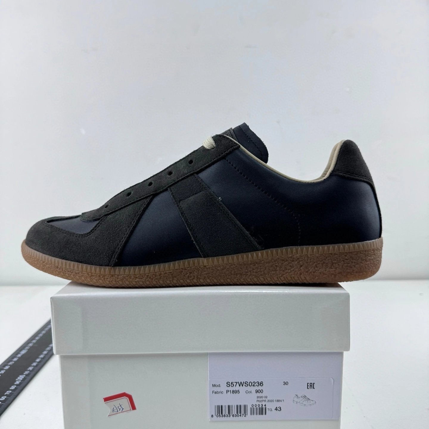Maison Margiela GAT All Black (Brown Sole)