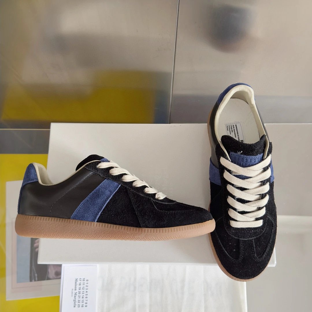 Maison Margiela GAT Black Blue (Brown Sole)