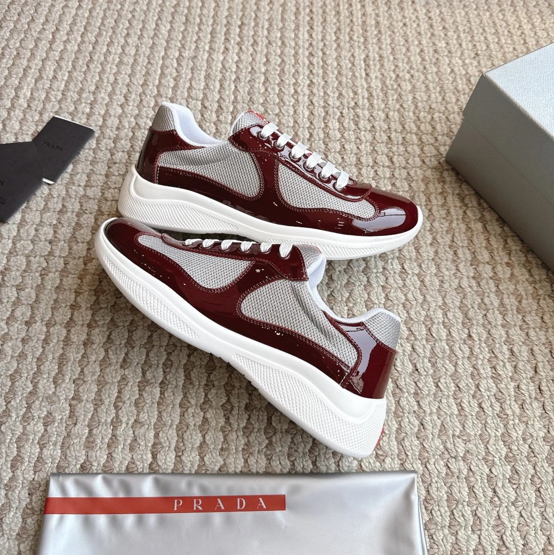 Prada America's Cup Wine Red