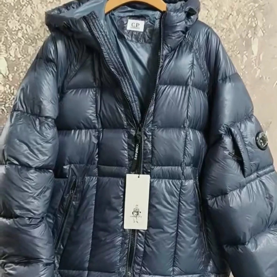 C.P. Company Down Puffer Jacket (Good Batch) Grey