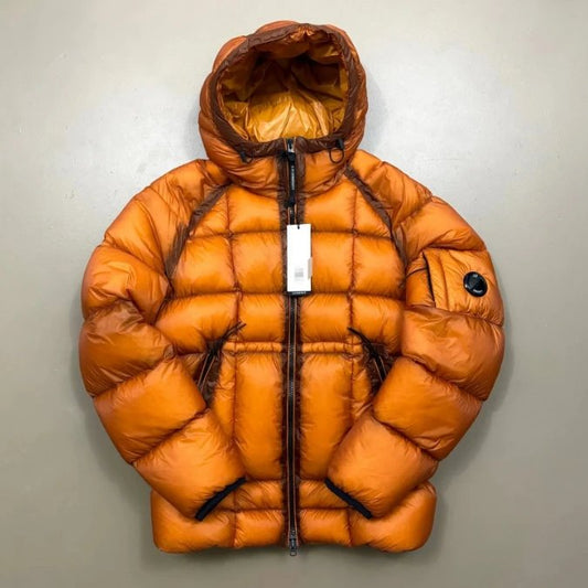 C.P. Company Down Puffer Jacket (Good Batch) Orange