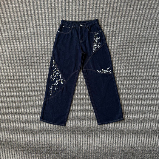 Derschutze Blossom Jeans Blue