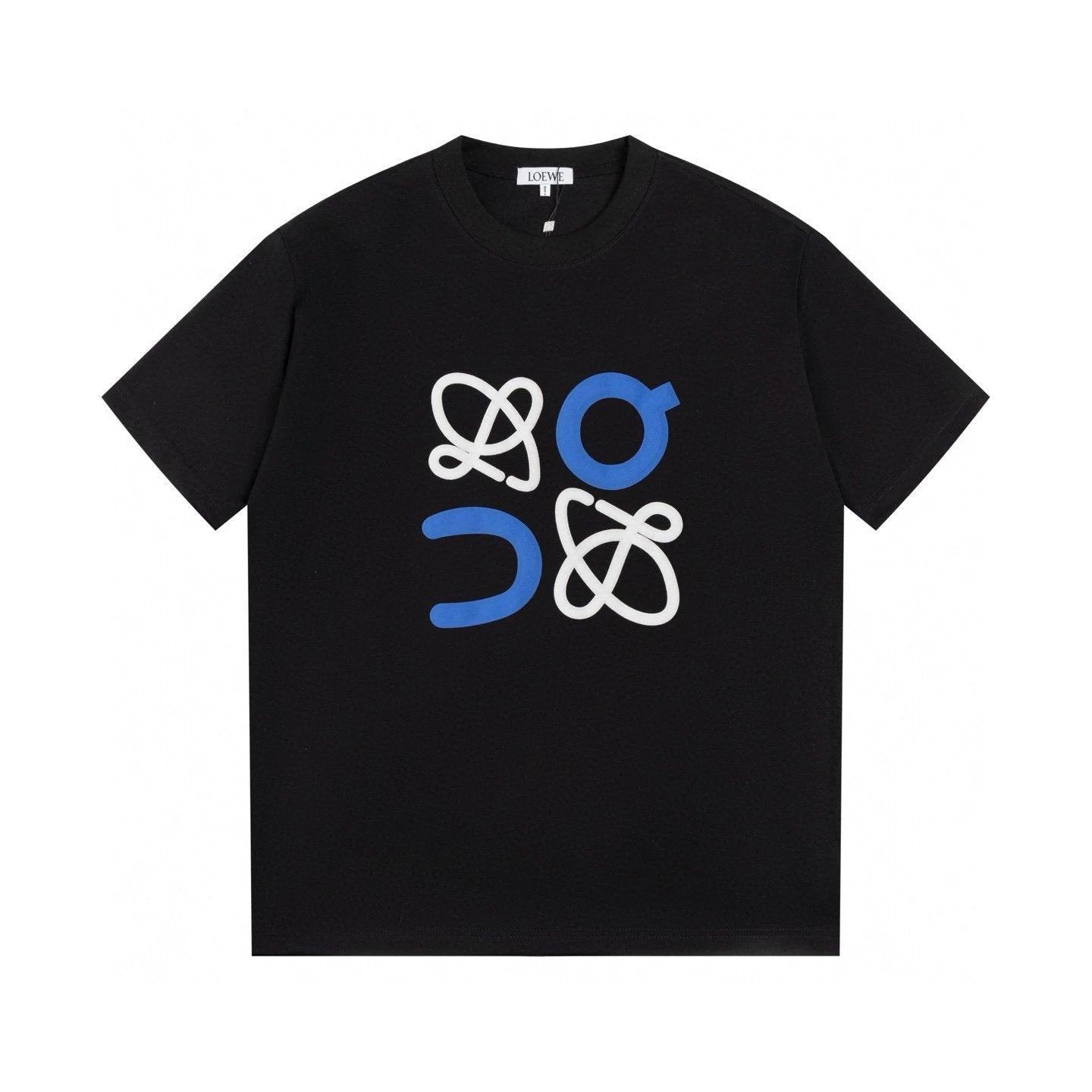 Loewe White/Blue Icon T-shirt Black