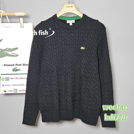 Lacoste Knit Sweater Black